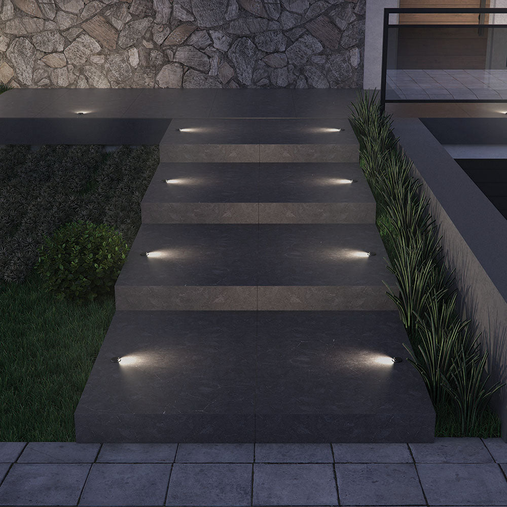 Embutido Solo LED Open 1W 3.000K - Preto