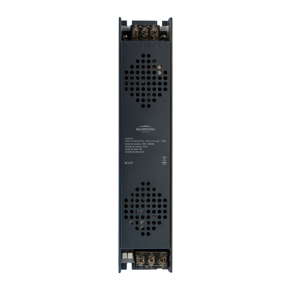 Fonte Colmeia Dimerizável 200W 12V/16,7A 220V para Fita LED