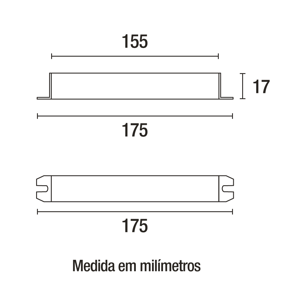 Fonte Slim 36W 12V/3A Bivolt para Fita LED