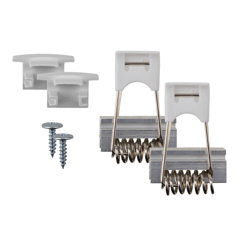 Perfil Embutir 25x14mm 2m - Branco