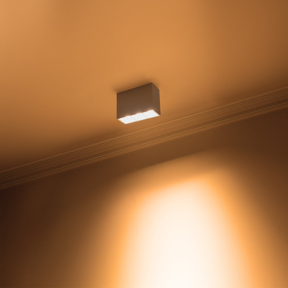 Spot Íris LED Sobrepor Bivolt 6W 3.000K