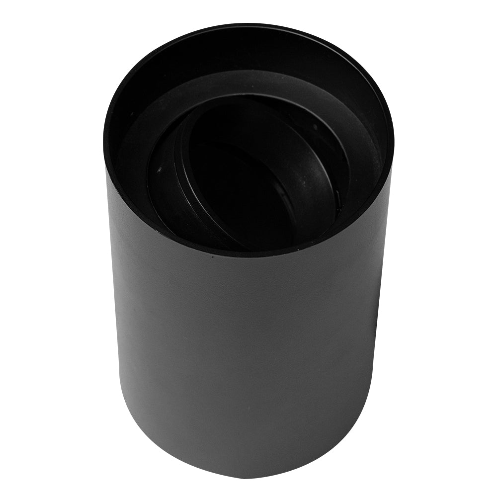 Spot Clean Redondo Sobrepor - Preto
