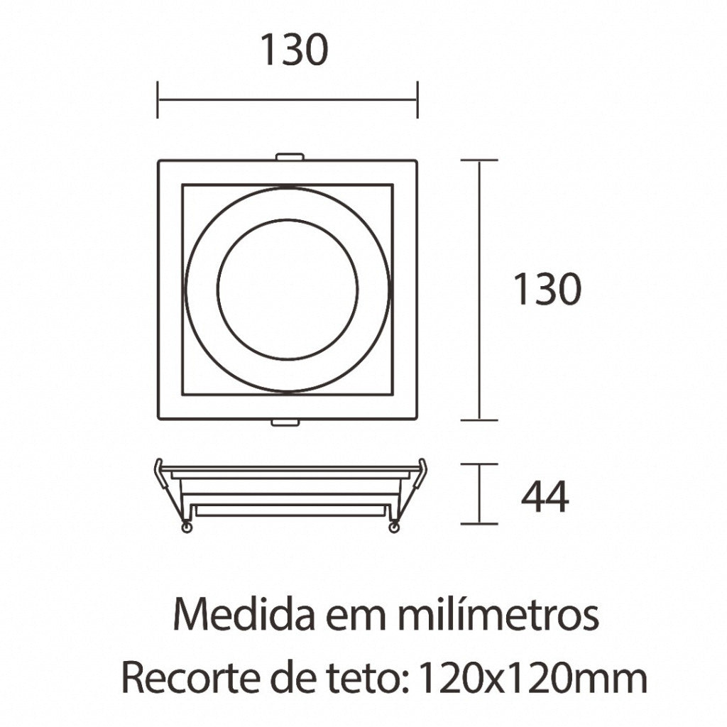 Spot Clean PAR20 - Preto