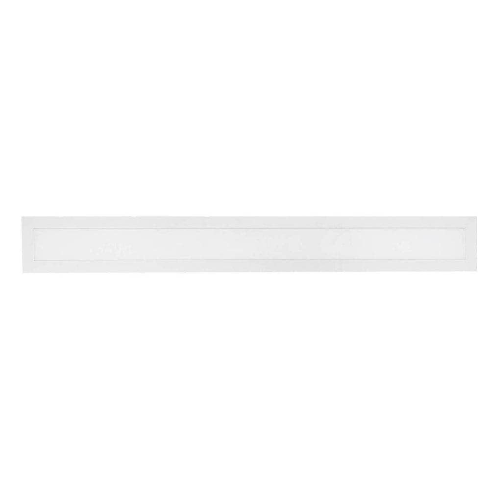 Painel Backlight LED Embutir Retangular Alumínio 36W - Branco