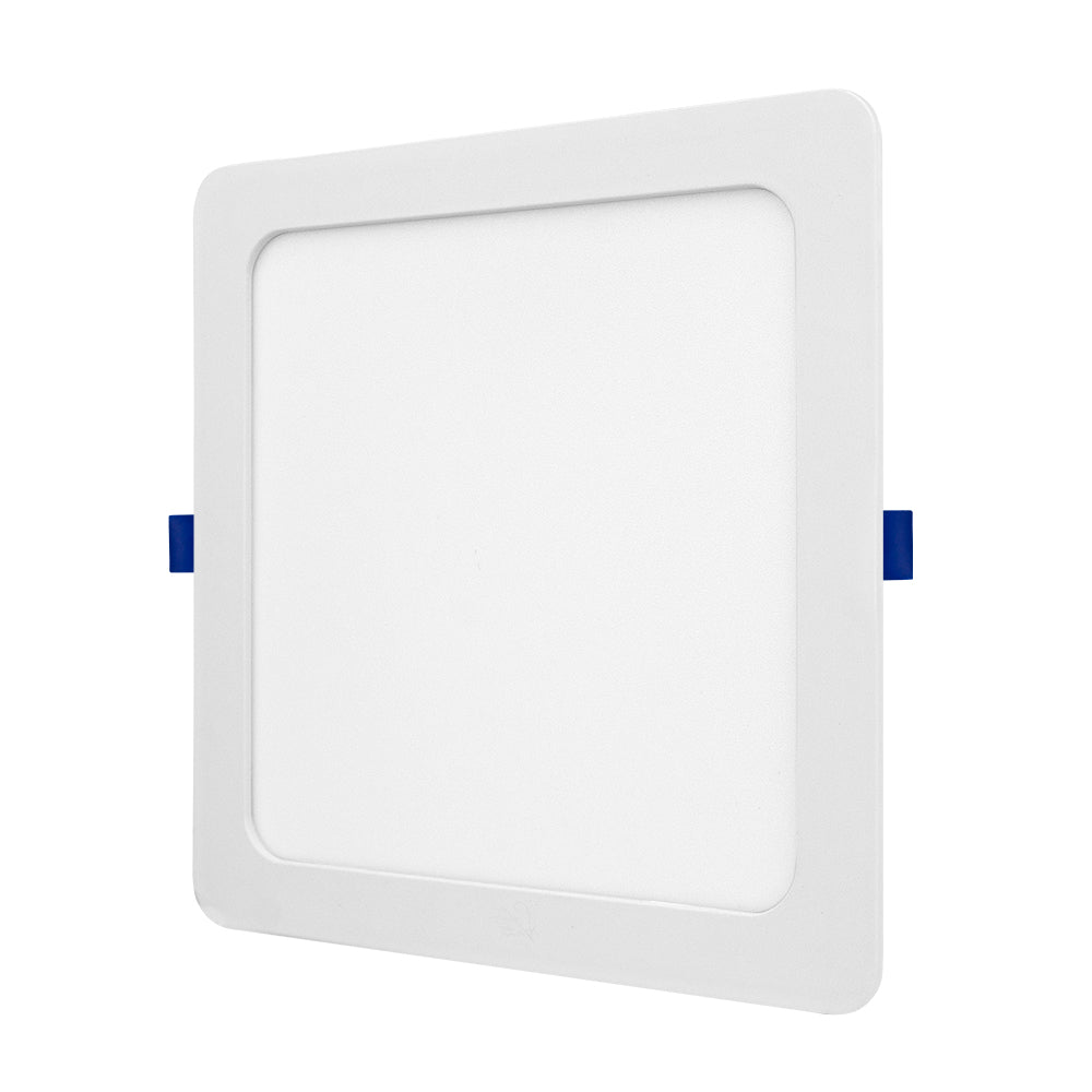 Painel LED Play ABS Embutir Quadrado 18W Bivolt - Branco