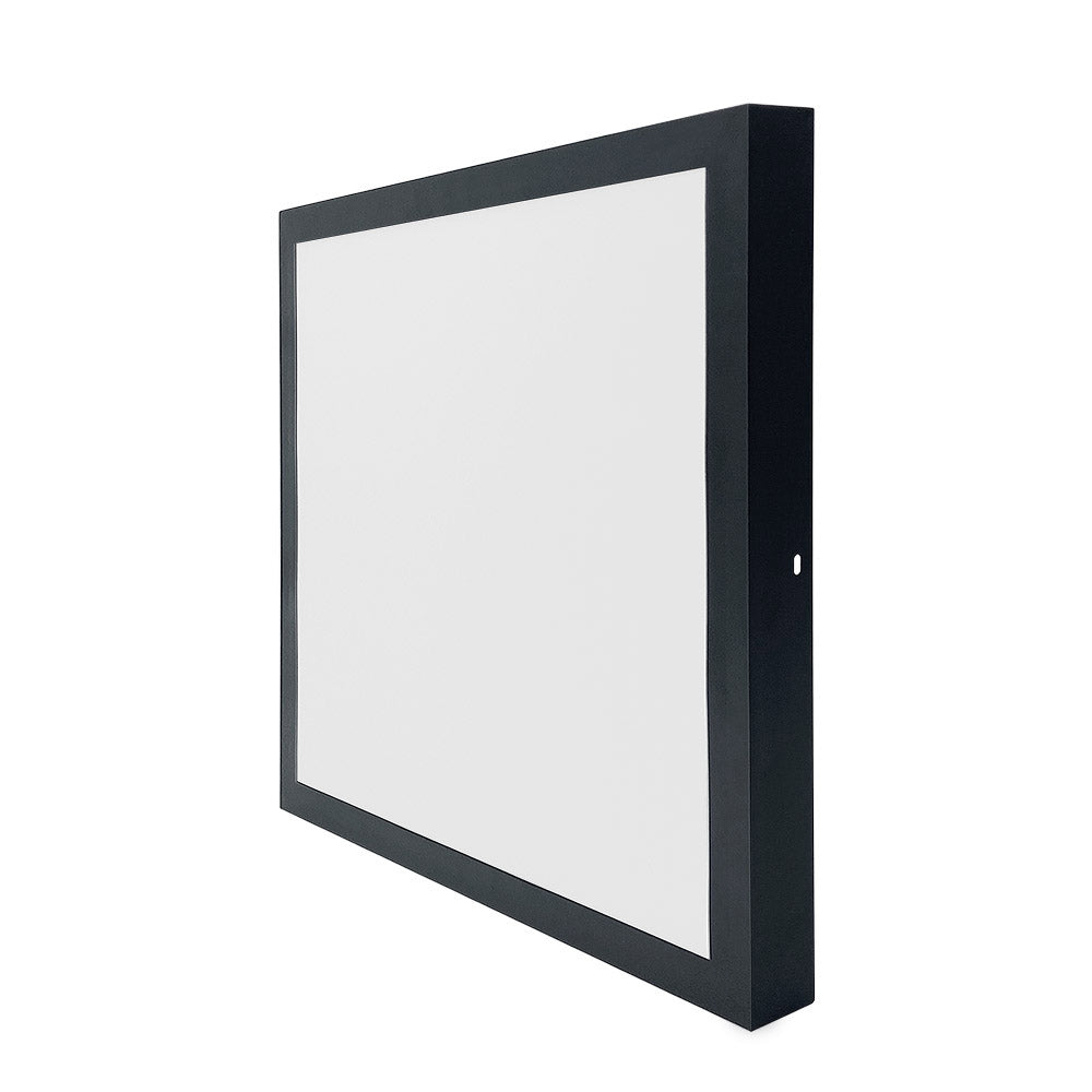 Painel LED Sobrepor Quadrado 32W - Preto