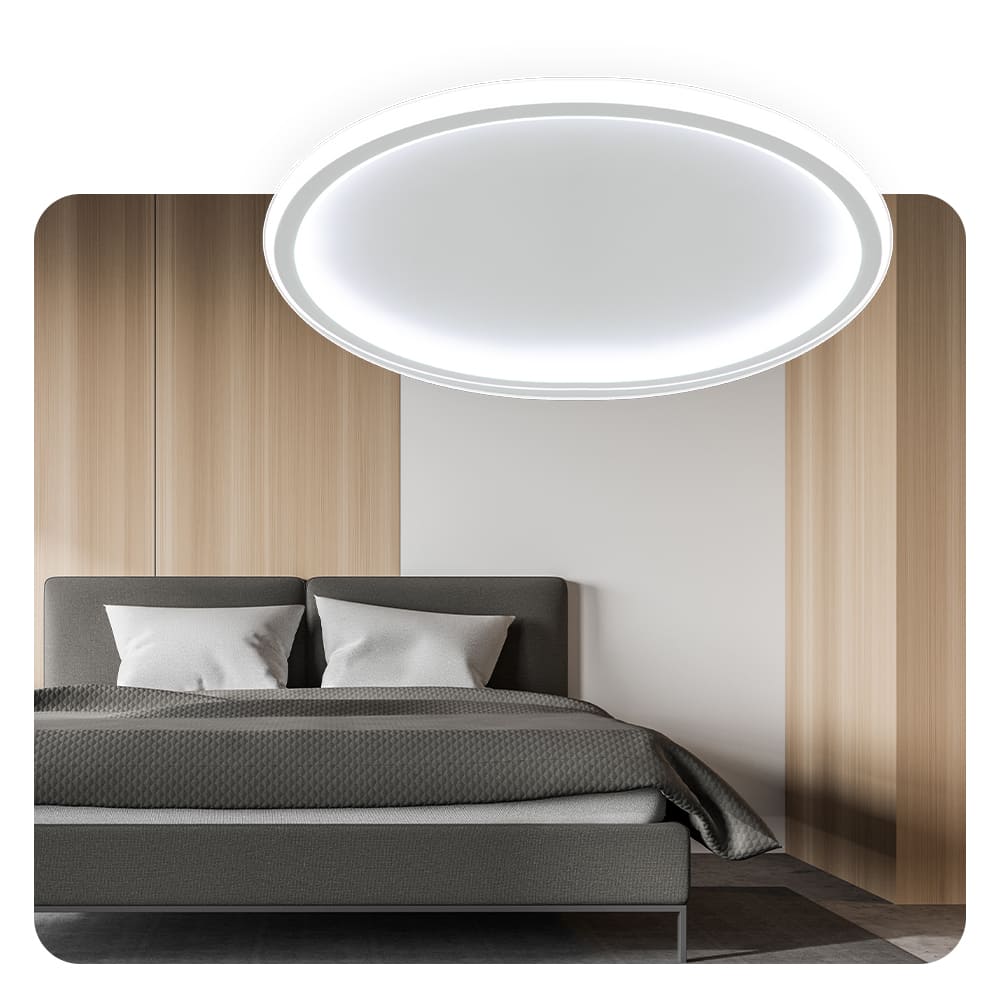 Plafon LED Alva Redondo 32W Bivolt