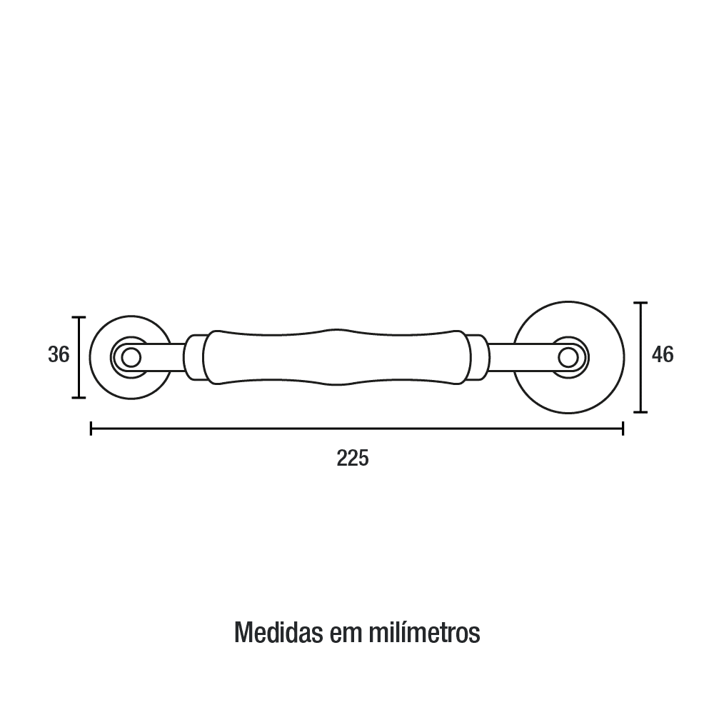 Aplicador de fita de led 225mm