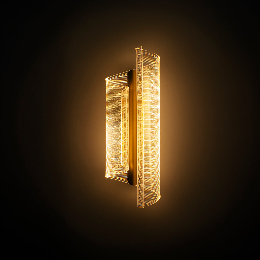 Arandela LED Maitê 7W Bivolt 3.000K - Dourado