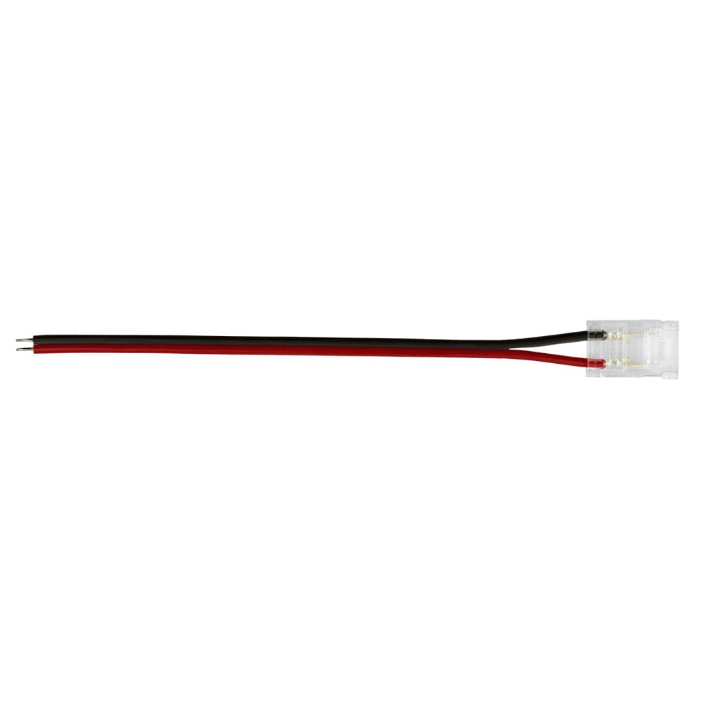 Kit 10 Conectores com cabo de Instalação Fitas de LED 8mm