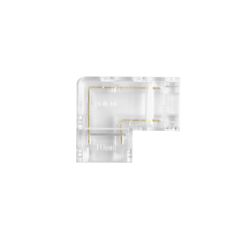Kit 10 Conectores em L Fitas LED 10mm