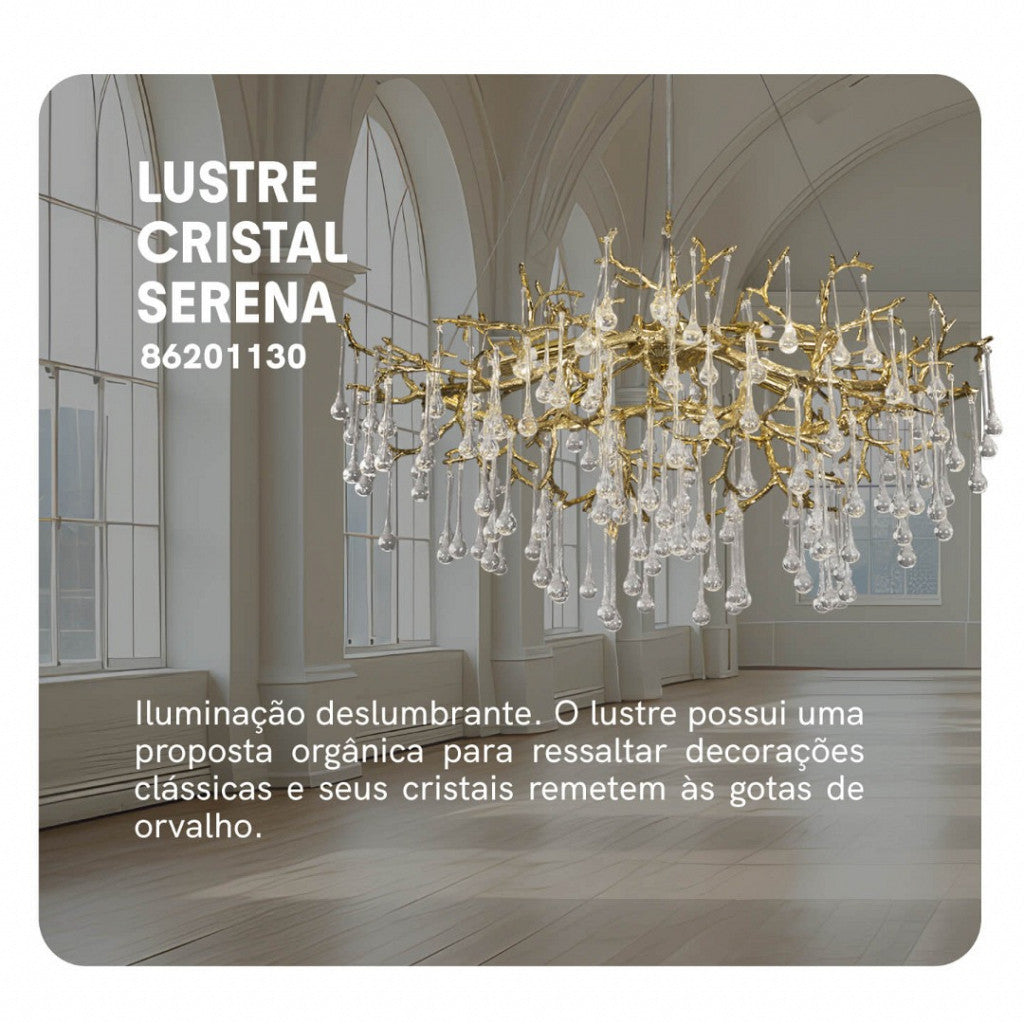 Lustre Cristal Serena