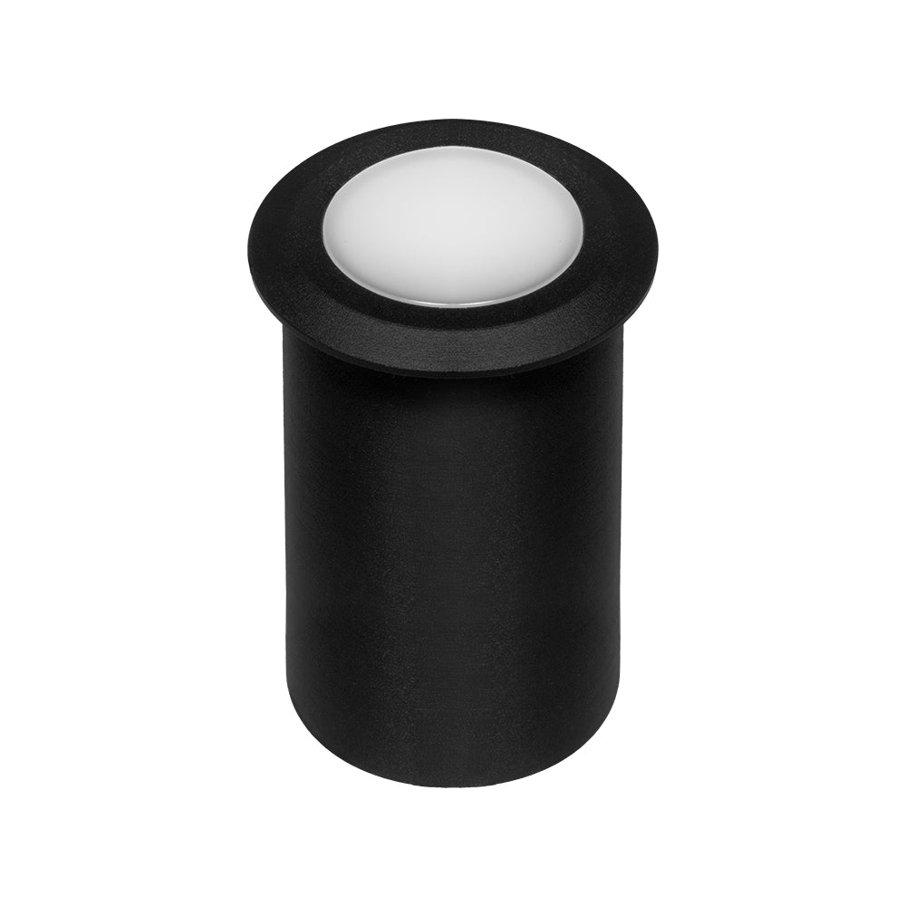 Embutido de Solo LED Isen 1W IP66 Bivolt 3.000K - Preto