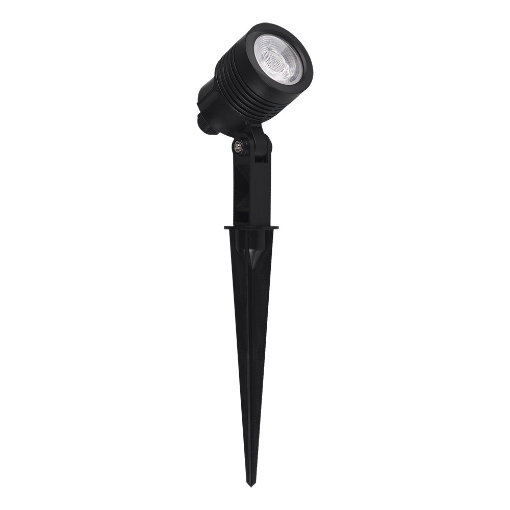 Espeto LED Clear 3W Luz Verde - Preto