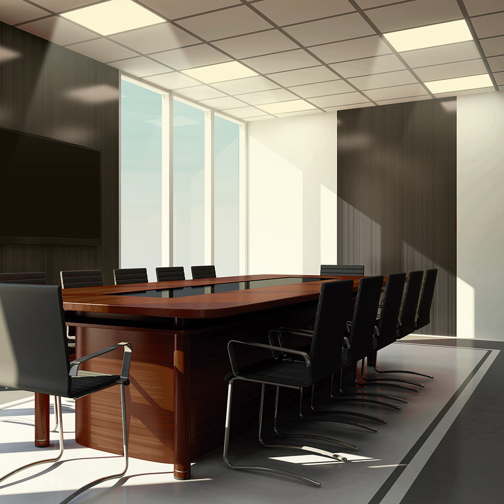 Painel Backlight LED Embutir Quadrado Alumínio 32W - Branco