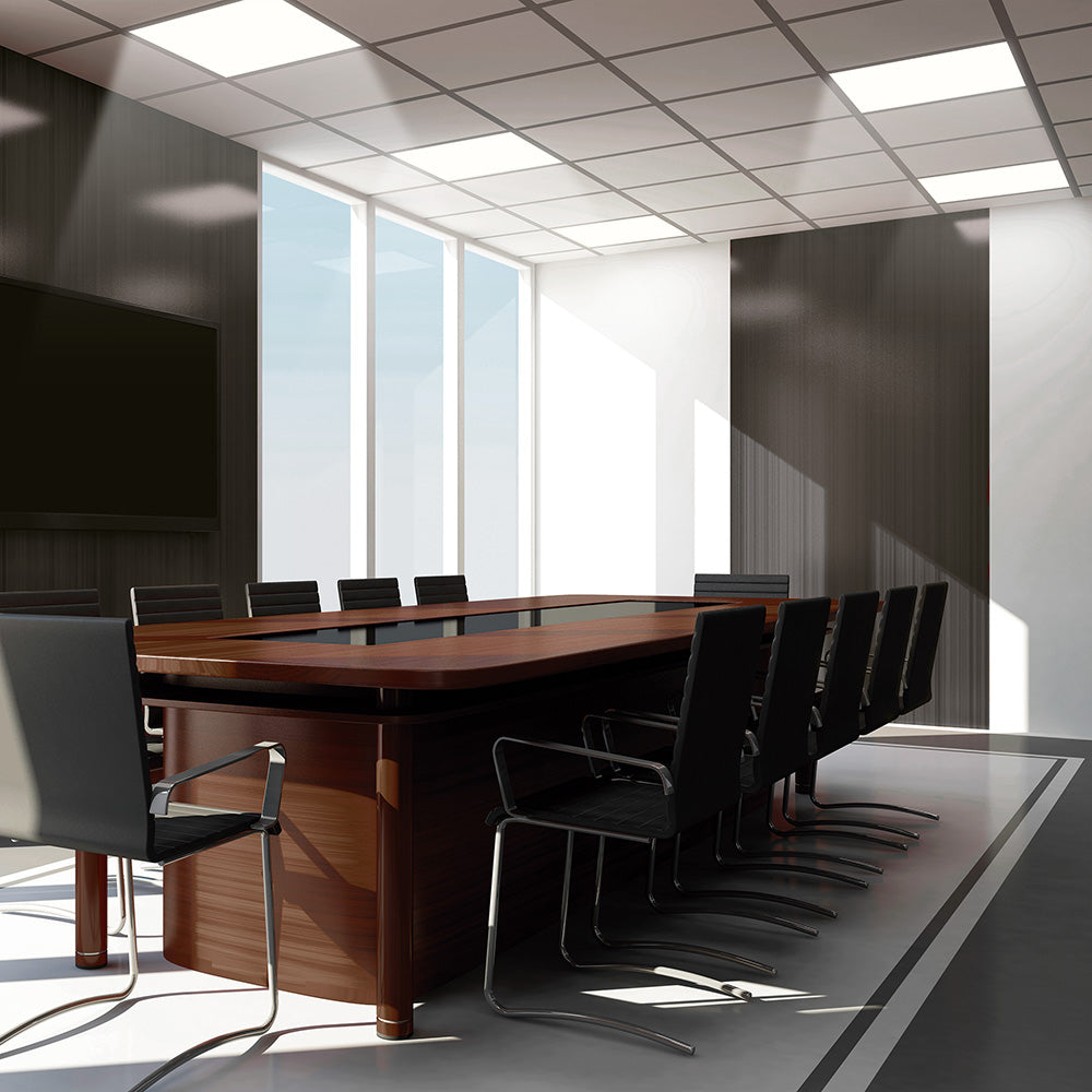 Painel Backlight LED Embutir Quadrado Alumínio 32W - Branco