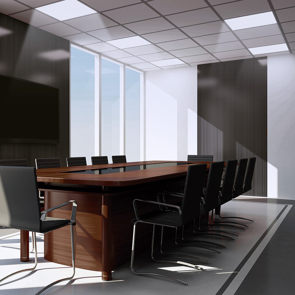 Painel Backlight LED Embutir Quadrado Alumínio 32W - Branco