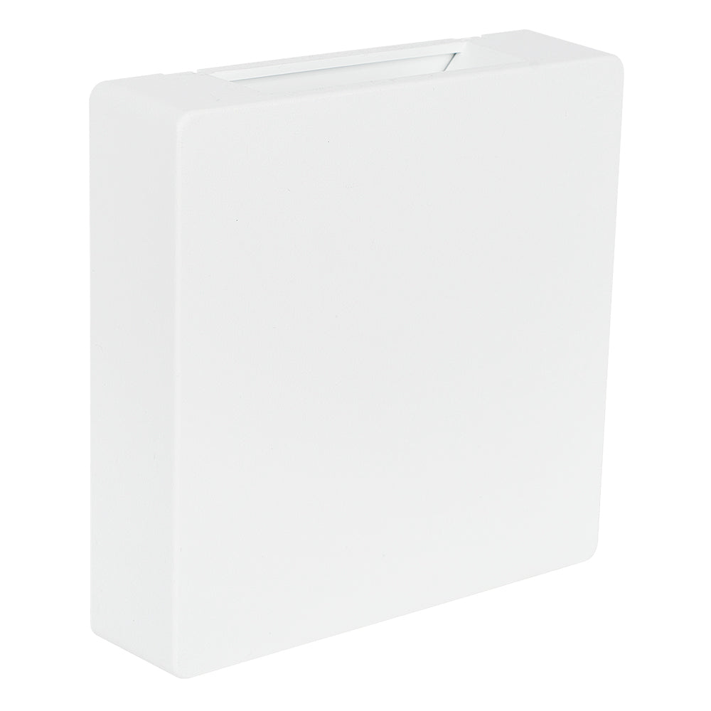 Arandela LED Clean Quadrada 2 Fachos 3W 3.000K