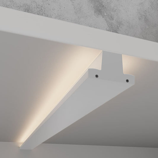 Perfil Decor Sobrepor Duplo 65x36mm 2m