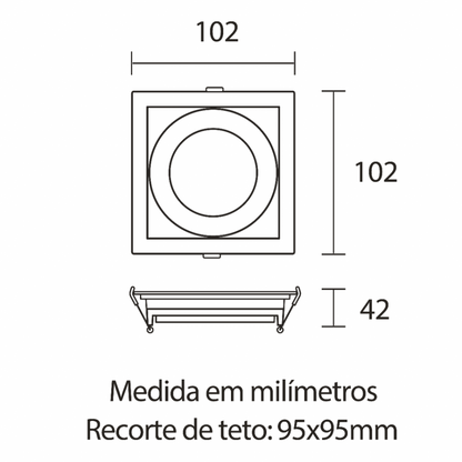 Spot Clean MR16 - Preto