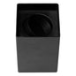 Spot Clean Quadrado Sobrepor - Preto