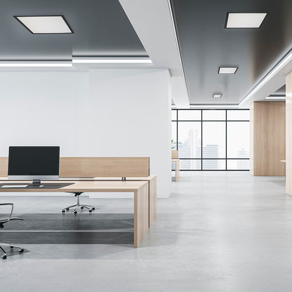 Painel Backlight LED Embutir Quadrado Alumínio 45W