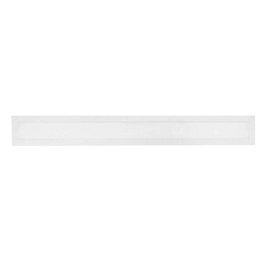 Painel Backlight LED Embutir Retangular Alumínio 36W - Branco