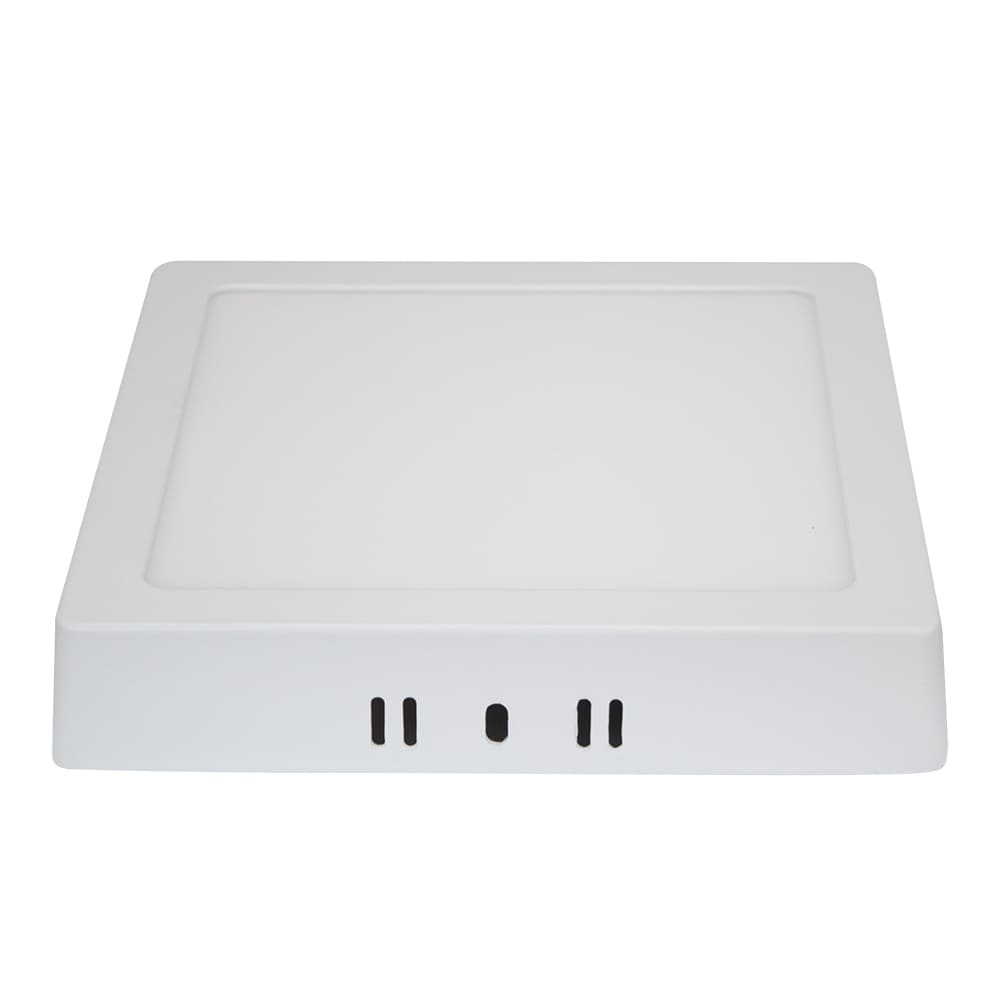 Painel LED TECH Slim Quadrado Sobrepor 12W
