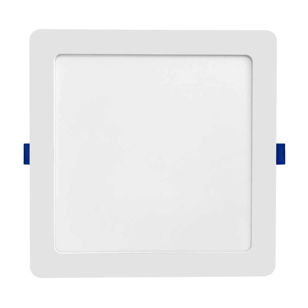 Painel LED Play ABS Embutir Quadrado 18W Bivolt - Branco