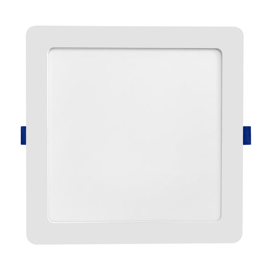 Painel LED Play ABS Embutir Quadrado 18W Bivolt - Branco