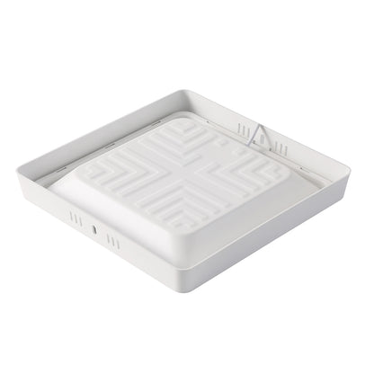 Painel LED Play ABS Sobrepor Quadrado 24W Bivolt - Branco