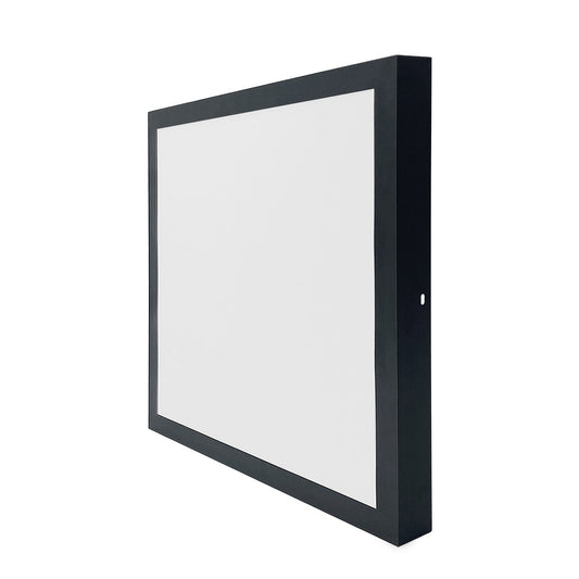 Painel LED Sobrepor Quadrado 32W - Preto
