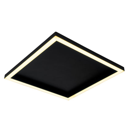 Plafon Square LED Alumínio 430mm Bivolt 15W 2.700K - Branco Fosco