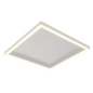 Plafon Square LED Alumínio 430mm Bivolt 15W 2.700K - Branco Fosco
