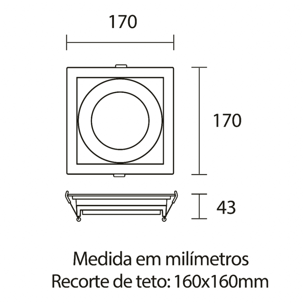 Spot Clean AR111 - Branco