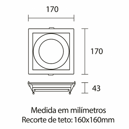 Spot Clean AR111 - Branco