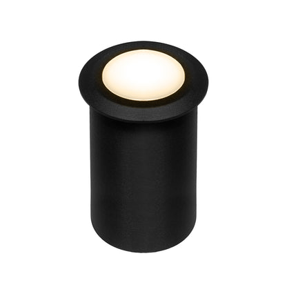 Embutido de Solo LED Isen 1W IP66 Bivolt 3.000K - Preto