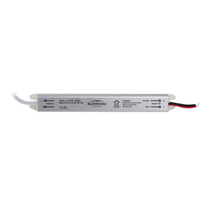 Fonte Slim 36W 12V/3A Bivolt para Fita LED