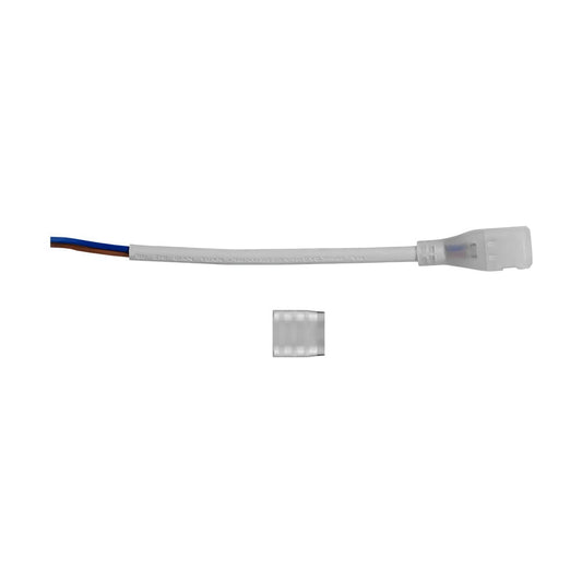 Kit 10 Cabos de Instalação e 10 Terminais de Proteção para Fita LED Direta IP65