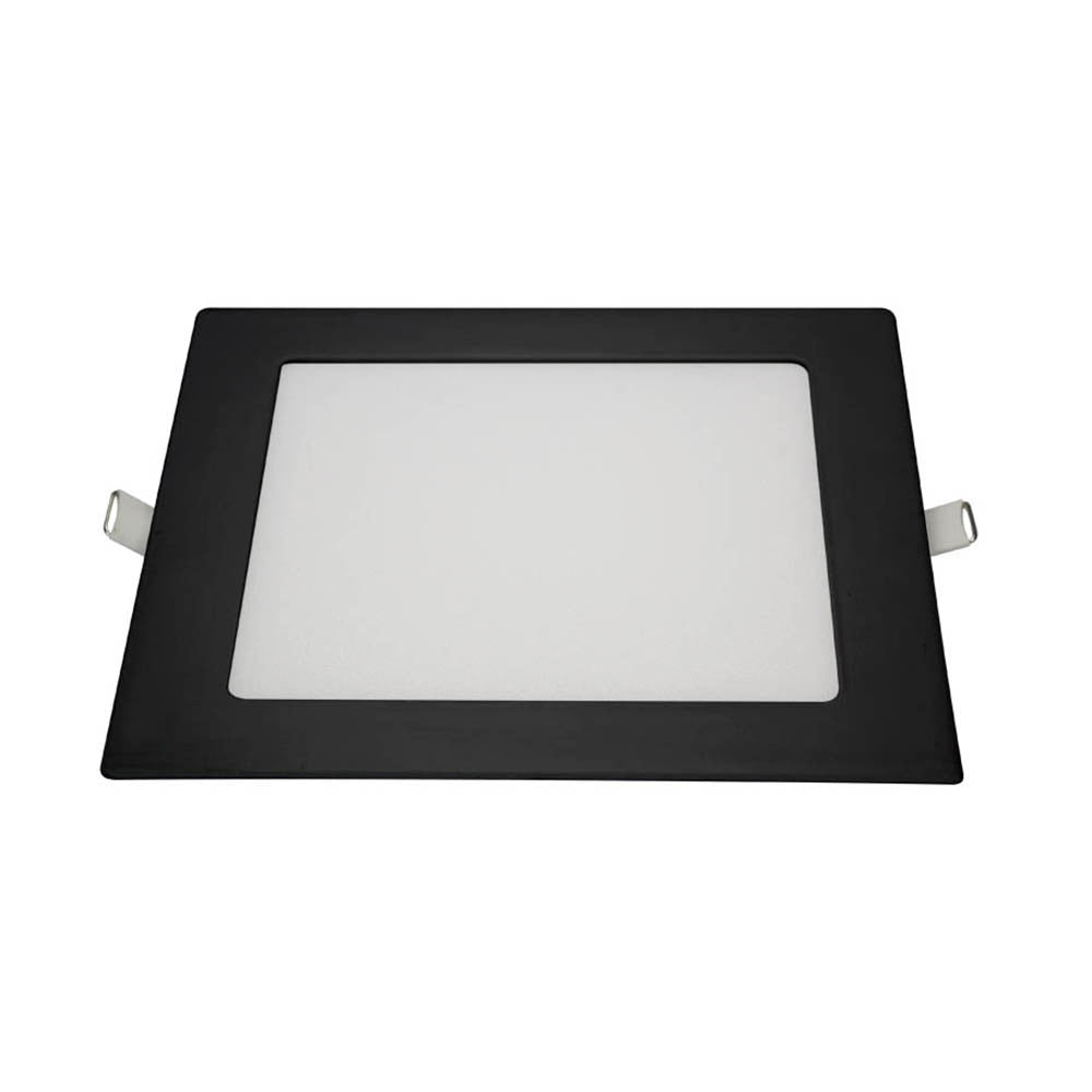 Painel LED TECH Slim Quadrado Embutir 12W 3.000K - Branco
