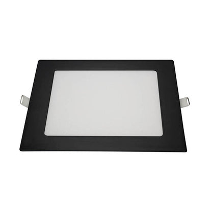 Painel LED TECH Slim Quadrado Embutir 12W 3.000K - Branco
