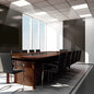 Painel Backlight LED Embutir Quadrado Alumínio 32W - Branco