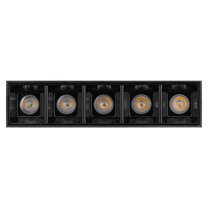 Spot Íris LED Sobrepor Bivolt 10W 3.000K Preto